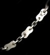 Photo6: Motorcycle Chain Plate Links Bracelet (Medium) (6)