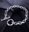 Photo8: Quarter Small Oval Chain Bracelet (8)