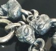 Photo2: Half Alien & Small Oval Links Bracelet (2)