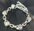 Photo9: Half Alien & Small Oval Links Bracelet (9)