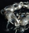 Photo2: All Skulls Link Bracelet (2)