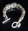 Photo13: Motorcycle Chain With Skull Bracelet (Midium) (13)