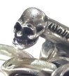 Photo3: Half 2Old Bulldog With Half Skull Links Bracelet  (3)