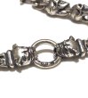 Photo4: Quarter 2Bulldog With Quarter Skull Links Bracelet (4)