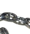 Photo9: Double Triangle Anchor Chain Links Bracelet X-Connection (9)