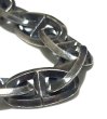 Photo4: Double Triangle Anchor Chain Links Bracelet X-Connection (4)