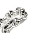 Photo5: Quarter All Smooth Anchor Chain Links Bracelet  (5)