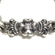 Photo4: One Eighth 4Heart Crown With Diamond & Half Small Oval Chain Bracelet (4)
