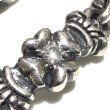 Photo2: One Eighth 4Heart Crown With Diamond & Half Small Oval Chain Bracelet (2)