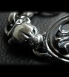 Photo16: Sculpted Oval With 2 Panthers & H.W.O Links Bracelet (16)