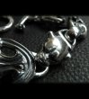 Photo15: Sculpted Oval With 2 Panthers & H.W.O Links Bracelet (15)