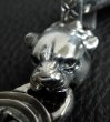 Photo5: Sculpted Oval With 2 Panthers & H.W.O Links Bracelet (5)