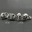 Photo6: Skull Pins Cuffs (6)