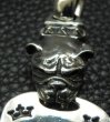 Photo11: Large Old Bulldog G&Crown Dog Tag H.W.O (11)