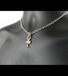 Photo13: 10k Gold 1/16 Grooved Cross Pendant (13)