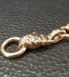 Photo3: Quarter 10k Gold Old Bulldog With 14k Gold 5mm Wide Necklace (3)