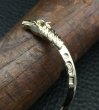 Photo11: 10k Gold Quarter Horse Triangle Wire Bangle (11)