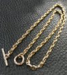 Photo6: 14k Gold Anchor Chain L-type (6)