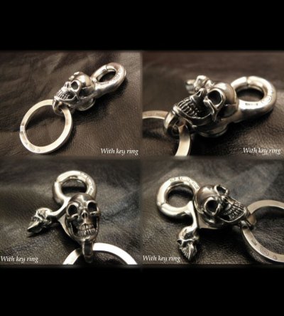 Photo1: Skull On Clip