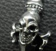 Photo11: Skull On Dagger With 2Bolo Neck 4Skulls Braid Leather Necklace (11)