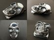 Photo3: Giant Skull Money Clip Butterfly (3)