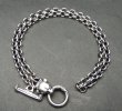 Photo3: 6Chain with quarter panther & quarter T-bar necklace (3)