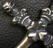 Photo7: 3 Skulls On Both Side 4 Heart Crown Cross Double Face Dagger & Bulldogs Small Oval Chain Links Necklace (7)