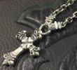 Photo10: 4Heart Crown Cross With 2 Bulldogs & 7Chain Necklace (10)