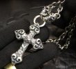 Photo7: Quarter 4 Heart Chiseled Cross With Half 2 Skulls Chain Necklace (7)