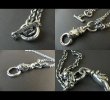 Photo5: Half Old Bulldog With 2 Quarter Skull & 7Chain Necklace (5)