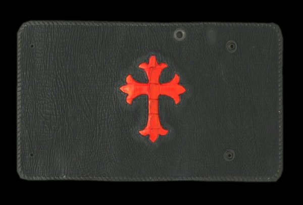 Photo1: Crocodile Cross Inlay Shark Long Wallet (1)