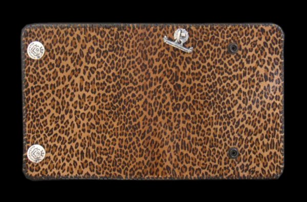 Photo1: Hair-On Medium Leopard Long Wallet (1)