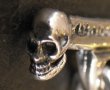 Photo4: Both side GABORATORY Logo Mark Skull T-bar (4)