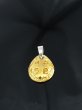 Photo10: Pure Gold Wrap 1/16 Constantine Cross Blob Pendant  (10)