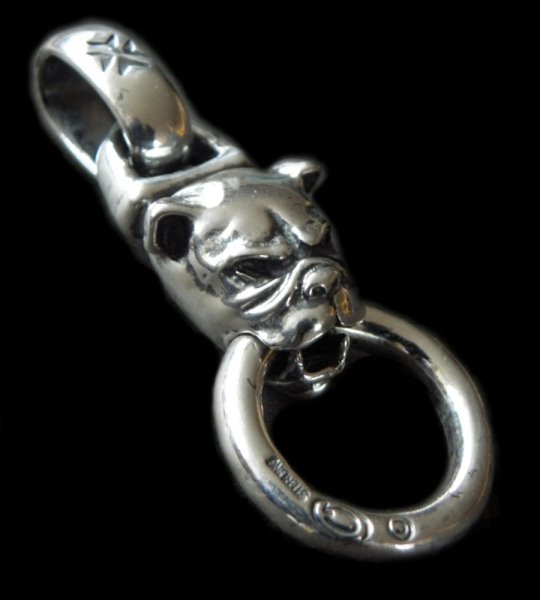 Photo1: Bulldog Pendant (1)