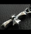 Photo11: Asymmetry Gothic Cross Pendant (11)