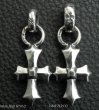 Photo19: Asymmetry Gothic Cross Pendant (19)