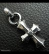 Photo3: Asymmetry Gothic Cross Pendant (3)