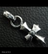 Photo4: Asymmetry Gothic Cross Pendant (4)