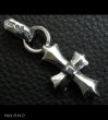 Photo5: Asymmetry Gothic Cross Pendant (5)