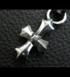 Photo6: Asymmetry Gothic Cross Pendant (6)