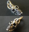 Photo4: Single Slant Head Skull Pendant (4)