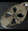 Photo13: Old Bulldog & Cross Oval On Skull Pendant (13)