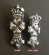 Photo2: Quarter 4heart Crown Pendant [Hanging type] (2)