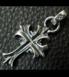 Photo5: 1/9 Grooved Cross Pendant (5)