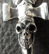 Photo6: Half Triple Skull Dagger Square Bottom & H.W.O Pendant (6)