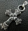 Photo9: One Eighth Long 4 Heart Crown Cross With H.W.O Pendant (9)