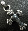 Photo8: One Eighth Long 4 Heart Crown Cross With H.W.O Pendant (8)