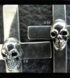 Photo8: Skull On Plain Cross Pendant [1/8 , 1/16] (8)