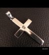 Photo9: G&Crown Plain Cross Pendant [Quarter,1/8,1/16] (9)